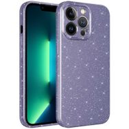 Evastore Apple iPhone 12 Pro Max Kamera Korumalı Simli Lüks Koton Kapak Kılıf