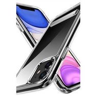 Evastore Apple iPhone 12 Standlı Şeffaf Silikon L-Stand Kapak Kılıf