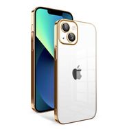 Evastore Apple iPhone 13 Kamera Korumalı Renkli Çerçeveli Garaj Kapak Kılıf