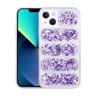 Evastore Apple iPhone 13 Kamera Korumalı Simli Airbag'li Dalga Kapak Kılıf