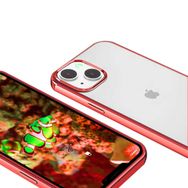 Evastore Apple iPhone 13 Mini Pixel Sarı Kenarlı Kapak Kılıf