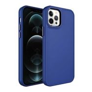 Evastore Apple iPhone 13 Pro Max Metal Çerçeve ve Buton Tasarımlı Sert Botox Kapak Kılıf