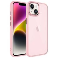Evastore Apple iPhone 14 Buzlu Sert PC Zore May Kapak Kılıf