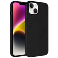 Evastore Apple iPhone 14 Plus Magsafe Wireless Şarj Özellikli Pastel Renk Silikon Mat Kapak Kılıf