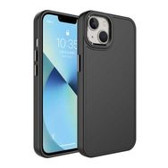 Evastore Apple iPhone 14 Plus Metal Çerçeve ve Buton Tasarımlı Sert Botox Kapak Kılıf