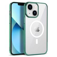 Evastore Apple iPhone 14 Zore Wireless Şarj Özellikli Pixel Magsafe Kapak Kılıf
