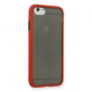 Evastore Apple iPhone 6 Montreal Buzlu Kamera Korumalı Silikon Kılıf