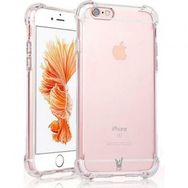 Evastore Apple iPhone 6/6S Antishock Darbe Emici Şeffaf Sert Silikon Kılıf