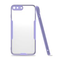 Evastore Apple iPhone 7 Plus Platin Tam Koruma Şık Silikon Kapak Kılıf