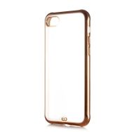 Evastore Apple iPhone SE 2020 Voit Kahverengi Kenarlı Kapak Kılıf
