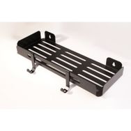 Evay Metal Banyo Düzenleyici Siyah Organizer Şampuan Rafı