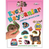 Evcil Hayvanlar Çıkartma ve Aktivite Kitabı-Parıltı Yayınları