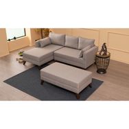 Evdebiz Bella Soft Mini Köşe Krem Sol Koltuk