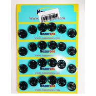 Event Party Store 1,7 cm X 24 Adet Siyah Çıt Çıt Düğme