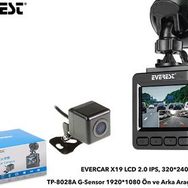 Everest Evercar X19 LCD Araç İçi Kamera