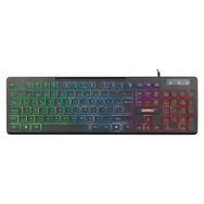 Everest KB-120 Sleek Siyah Usb Gökkuşağı Aydınlatmalı Q Gaming Oyuncu Klavyesi
