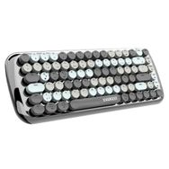 Everest KB-BT09 Parry Siyah-Gri Bluetooth+ 2.4Ghz Q Yuvarlak Tuşlu Mekanik Klavye Kablosuz Klavye
