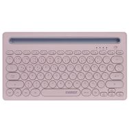 Everest KB-BT84 Pembe Gri Kablosuz Klavye