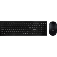 Everest KM-6121 Siyah Kablosuz Klavye Mouse Set