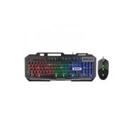 Everest KM-G88 X-Drıfter Siyah USB Gökkuşağı Zemin Aydınlatmalı Gaming Oyuncu Klavye+Mouse Set