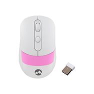 Everest SM-18 Usb Beyaz-Pembe 2.4Ghz Optik Kablosuz Mouse