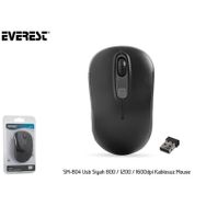 Everest SM-804 Siyah Beyaz Kablosuz Mouse