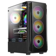 Everest X-RACER PEAK 600W 4x12CM RGB MİD Tower Pc Kasa
