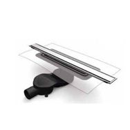 Evi Metal Zet Line 50 lik Çıkışlı 60 cm Paslanmaz Çelik Duş Kanalı