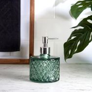 Evidea Ang Design Kristal Cam Sıvı Yeşil Sabunluk