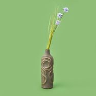 Evidea Deco Allium Mor 87 cm Dal Çiçek