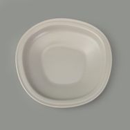 Evidea Kitchen Bloom Çukur Gri 23 cm Yemek Tabağı