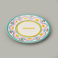 Evidea Kitchen Magique Renkli 25 CM Servis Tabağı