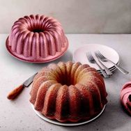 Evidea Kitchen Nirvana Pembe 24 cm Kalın Dilimli Kek Kalıbı