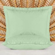 Evidea Oxford Soft Basic Yeşil 50x70 cm 2'li Yastık Kılıfı