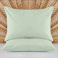 Evidea Soft Basic Yeşil 50x70 cm 2'li Yastık Kılıfı