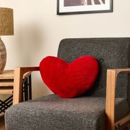 Evidea Soft Love Figürlü Kırmızı 45 cm Yastık