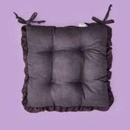 Evidea Soft Nora 40x40 cm Antrasit Sandalye Minderi