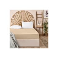 Evidea Soft Penye Bej 100x200 cm Tek Kişilik Lastikli Çarşaf