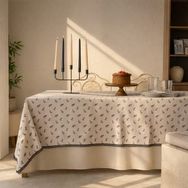 Evidea Soft Pine Ekru 140x200 cm Masa Örtüsü
