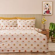 Evidea Soft Soleil Bej Çift Kişilik Nevresim Takımı