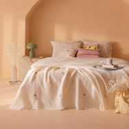 Evidea Soft Sorbetto 220x240 cm Ekru Çift Kişilik Pike