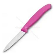 Evidea | Victorinox 6.7636.L115 Tırtıklı Soyma Bıçağı - Pembe - 8 cm