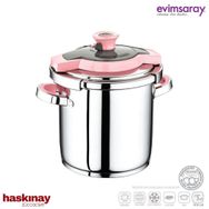 Evimsaray Safir Pembe 8 lt Düdüklü Tencere