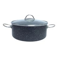 Evinda Granit Series 24 cm Derin Yanmaz Yapışmaz Tencere