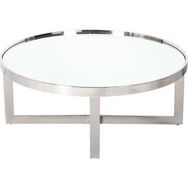 Evka Dream Camlı Metal Orta Sehpa