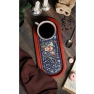 Evle EE168-V1 Tales Nutcracker Desenli 16x35 cm Oval Tepsi