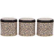 Evle ERB07V4 Oval Metal Saklama Kabı Seti
