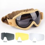 Evolite Ballistik Protector Goggle Coyote Mıl-Prf Gözlük