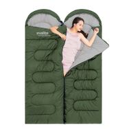 Evolite Camper Pro SQ Birleştirilebilir 2 Kişilik Uyku Tulumu