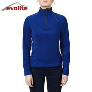 Evolite Fuga Mavi Kadın Mikro Polar Sweater